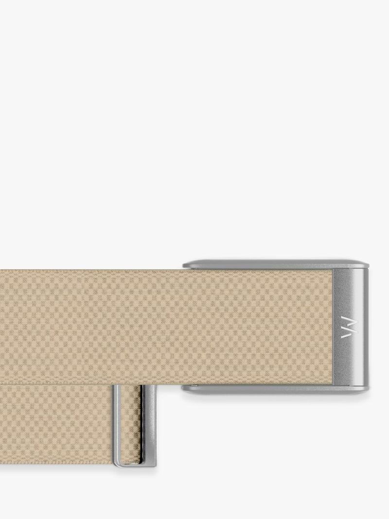 WHOOP SuperKnit 5.0 band strap in neutrals - British product