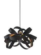 John Lewis Tom Raffield Skipper Small Pendant Ceiling Light, Noctis, 46cm- Buy online at McGrocer