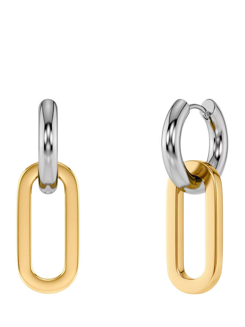 EDBLAD Medley two tone drop link earrings - British product