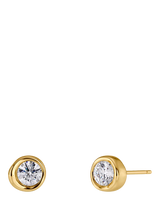 John Lewis EDBLAD Ocean Gem Stud Earrings, Gold- Buy online at McGrocer