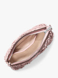 Michael Kors floral appliqué clutch bag - British product