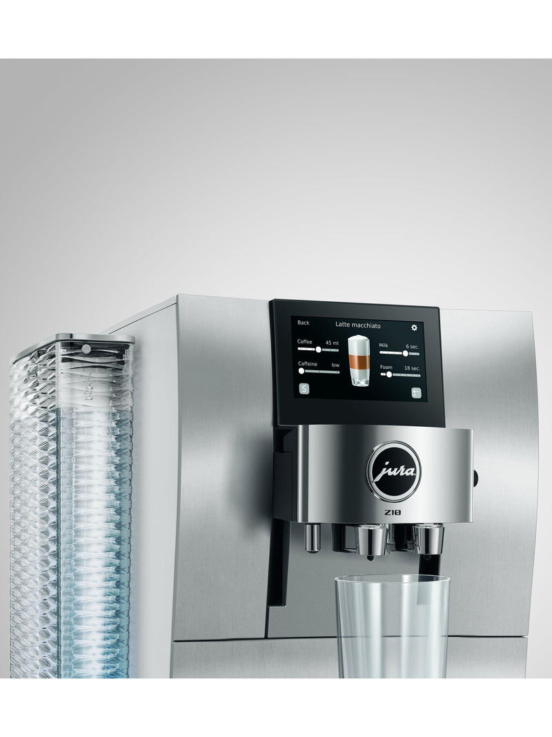 Jura Z10 automatic bean to cup coffee machine white (British brand)