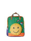 Frugi kids' rainbow backpack Happy Hotchpotch, UK version