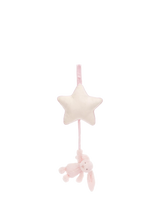 John Lewis Jellycat Bashful Bunny Musical Pull Mobile Pink Baby Musical Mobile- Buy online at McGrocer