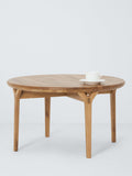John Lewis X-Ray round oak coffee table, UK version