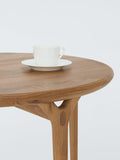 John Lewis X-Ray round oak coffee table, UK version