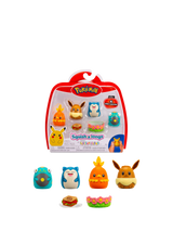 John Lewis Squishmallows Pokémon Squish-a-longs Mini-Squish Plush Toys Pack of 4- Buy online at McGrocer