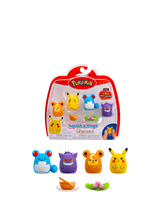 John Lewis Squishmallows Pokémon Squish-a-longs Mini-Squish Style 2 Wave 1 Pack of 4- Buy online at McGrocer