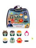 Squishmallows Harry Potter Mini-Squish pack of 6 with accessories, imported from the UK