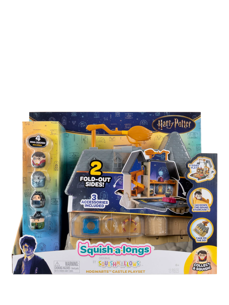 Squishmallows Harry Potter Hogwarts Castle playset, UK version