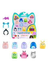 John Lewis Squishmallows Squish-a-longs Mini-Squish Style 1 Wave 5 Collectible Toys Pack of 8- Buy online at McGrocer