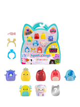 John Lewis Squishmallows Squish-a-longs Mini-Squish Style 3 Wave 5 Collectible Toys Pack of 8- Buy online at McGrocer