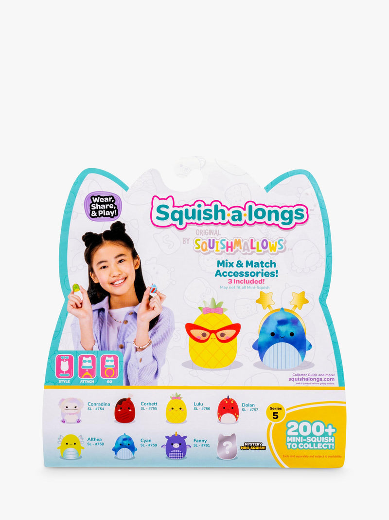 Squishmallows Squish-a-longs mini-squish 8-pack - British product