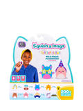 Squishmallows Squish-a-longs Mini-Squish pack of 8, UK version