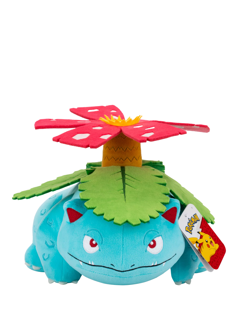 Pokémon Venusaur 12-inch plush toy, UK version