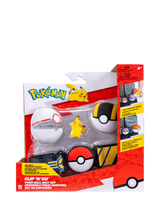 John Lewis Pokémon Pikachu Clip 'N' Go Poké Ball Belt Set- Buy online at McGrocer