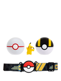 Pokemon Pikachu belt and Poké Ball set, imported from the UK