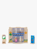 Super Mario diorama set with Princess Peach, Captain Toad figures (British brand)