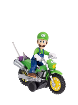 John Lewis Super Mario Bros. Super Mario Galaxy Movie Luigi Action Figure and Pull-Back Motorcycle Set- Buy online at McGrocer