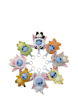 John Lewis Disney Yuyus Stitch Vinyl Plush Pendant Keyring 10cm- Buy online at McGrocer