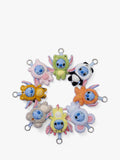 Disney Stitch YuYu plush keyring 10cm, UK version