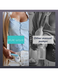 Elvie Wave Double manual breast pump - British product