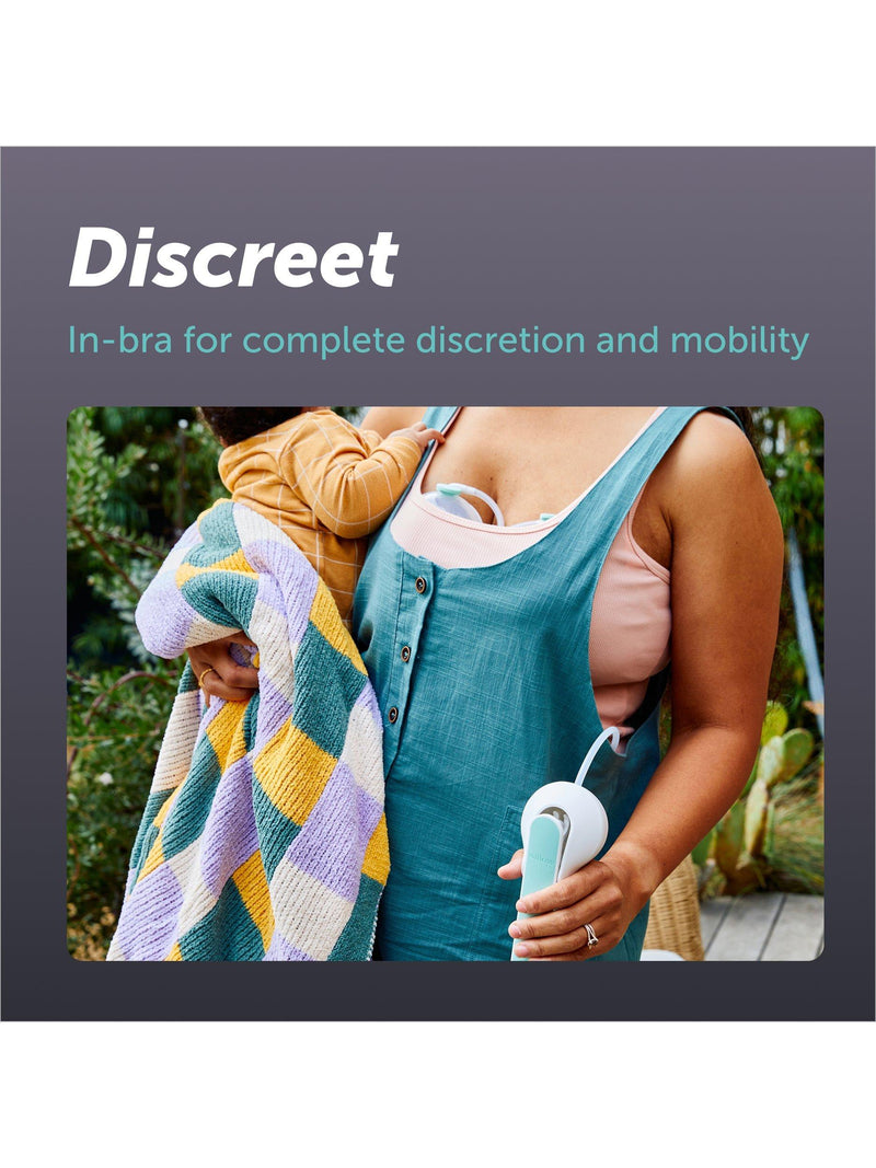Elvie Wave Double manual breast pump - British product