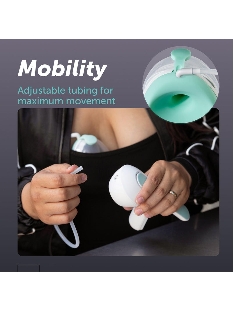 Elvie Wave Double manual breast pump - British product