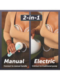 Elvie Wave Double manual breast pump - British product