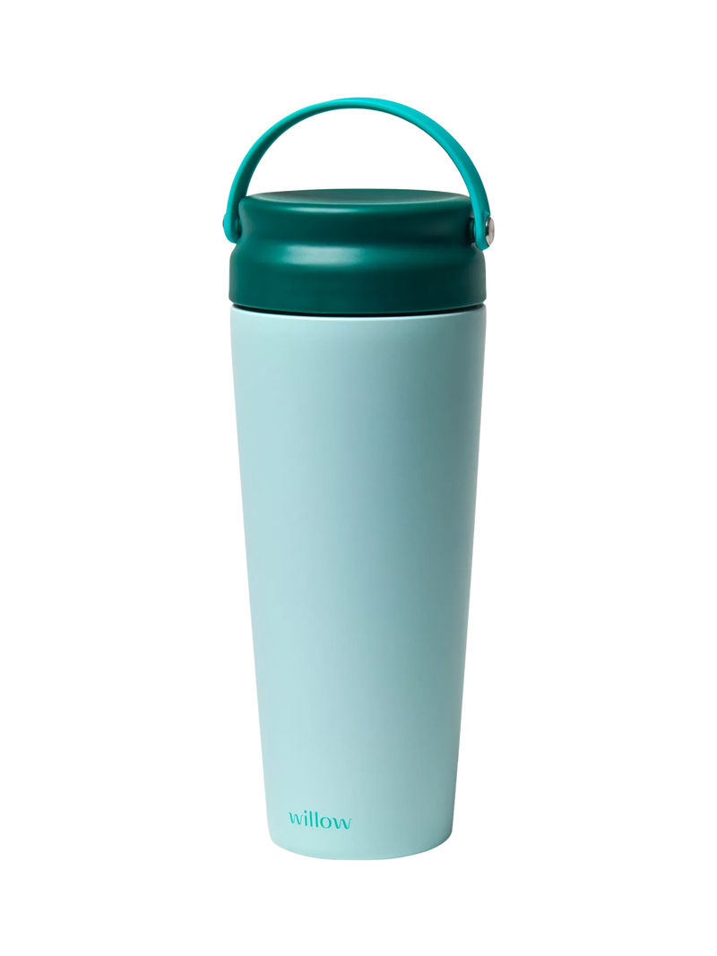 Elvie portable breast milk cooler teal (British brand)