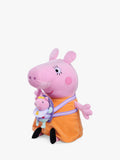 Peppa Pig Mummy Pig and Baby Evie plush toy 33cm (British brand)
