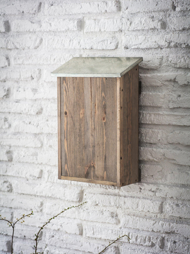 Garden Trading Aldsworth spruce wood post box, imported from the UK