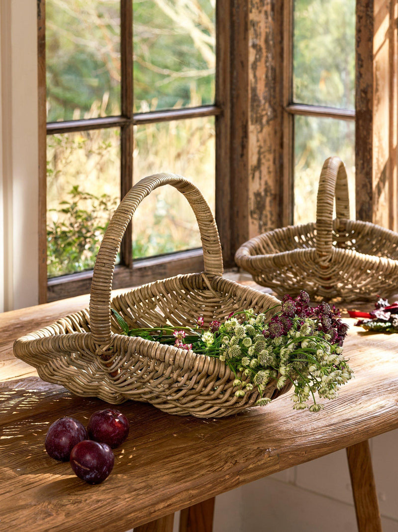 Garden Trading Bembridge rattan trug hand-woven, UK version