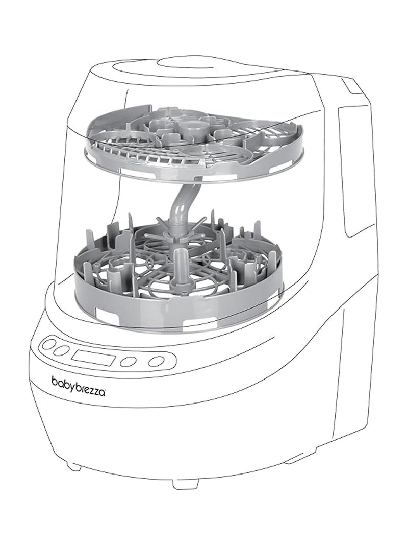 Baby Brezza breast pump rack replacement for Bottle Washer Pro (British brand)