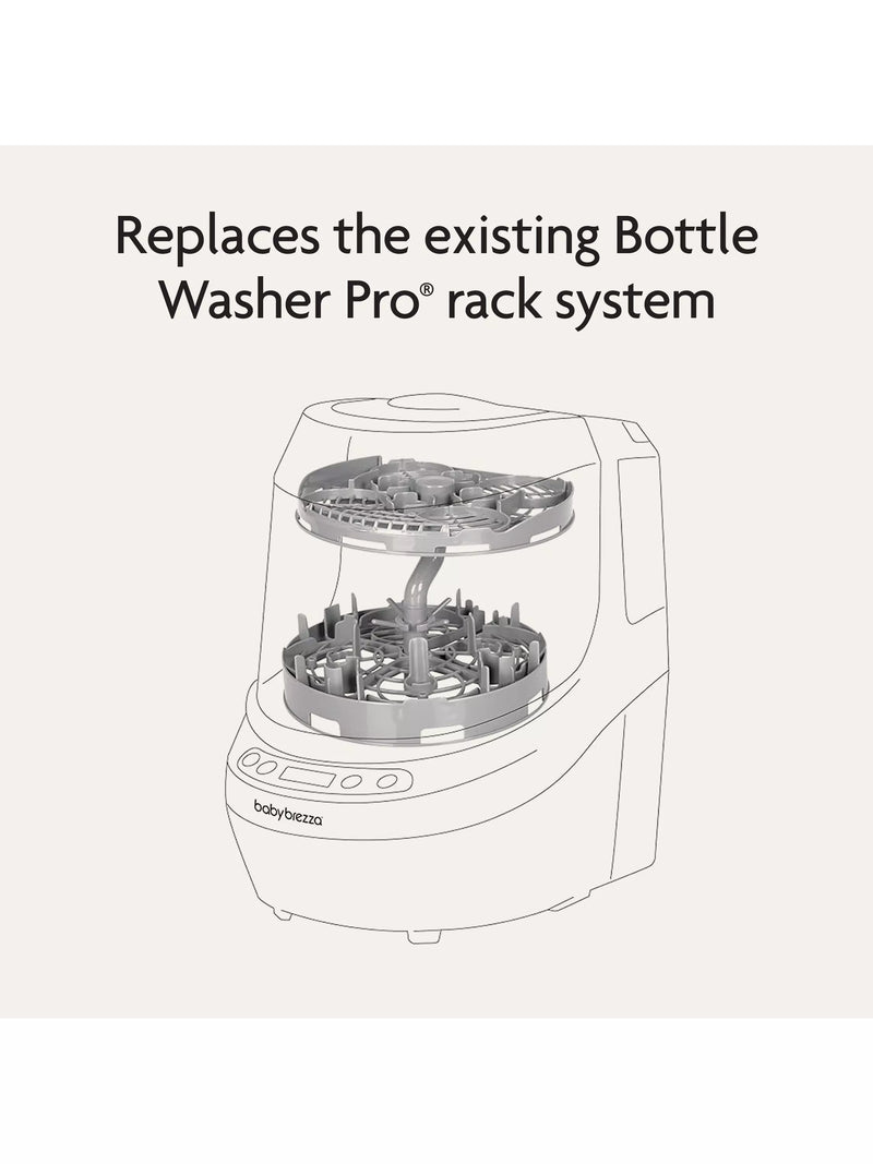 Baby Brezza breast pump rack replacement for Bottle Washer Pro (British brand)