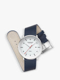 Mondaine men's Doppio solar watch 41mm (British brand)