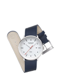 Mondaine men's Doppio solar watch 41mm (British brand)