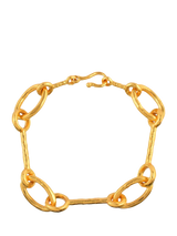 John Lewis Shyla Matera Interlock Bracelet, Gold- Buy online at McGrocer