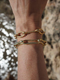 Shyla Matera Interlock Bracelet Gold - British product