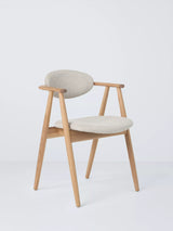 John Lewis John Lewis Ida Frame Dining Chair, Oak/Natural- Buy online at McGrocer