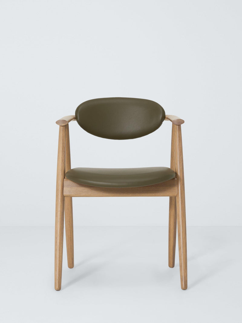 John Lewis Ida frame dining chair oak olive (British brand)