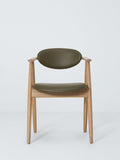 John Lewis Ida frame dining chair oak olive (British brand)