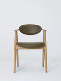 John Lewis Ida frame dining chair oak olive (British brand)