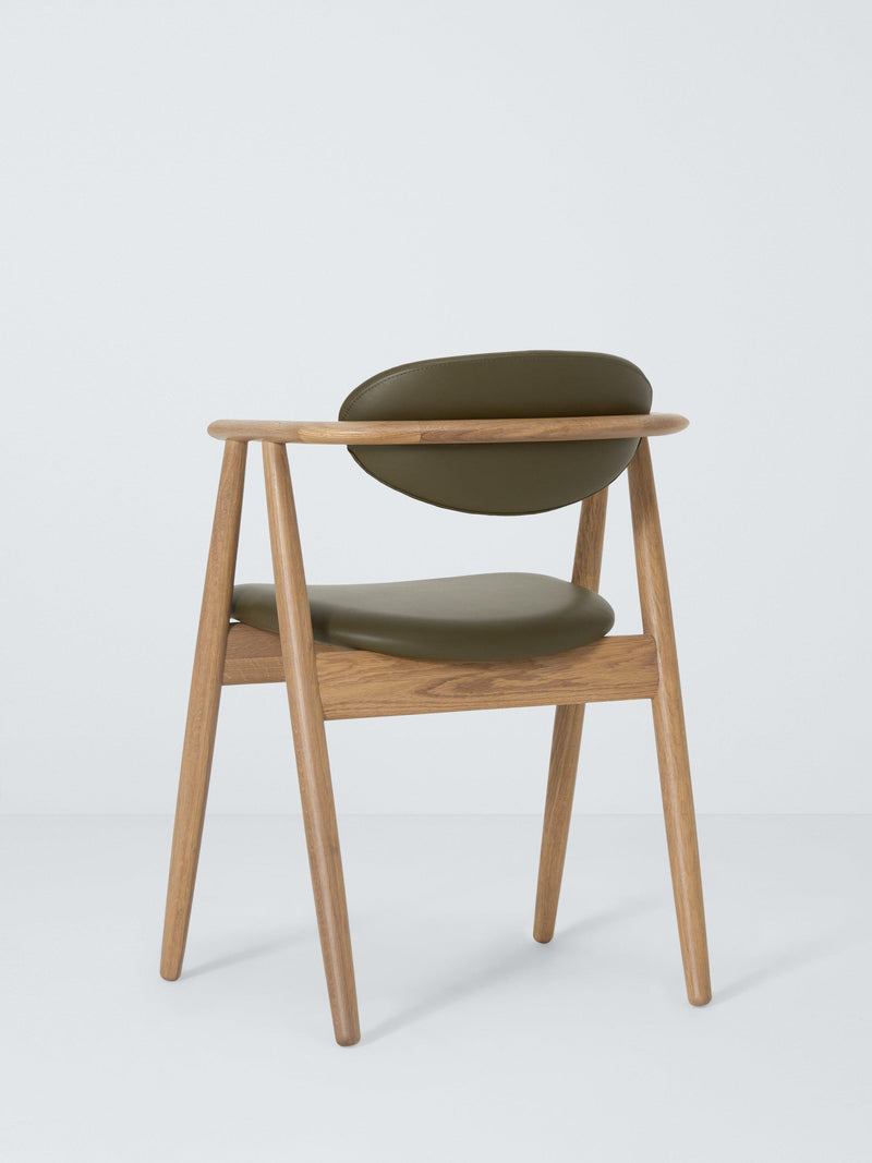 John Lewis Ida frame dining chair oak olive (British brand)