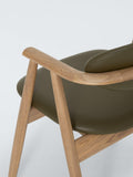John Lewis Ida frame dining chair oak olive (British brand)