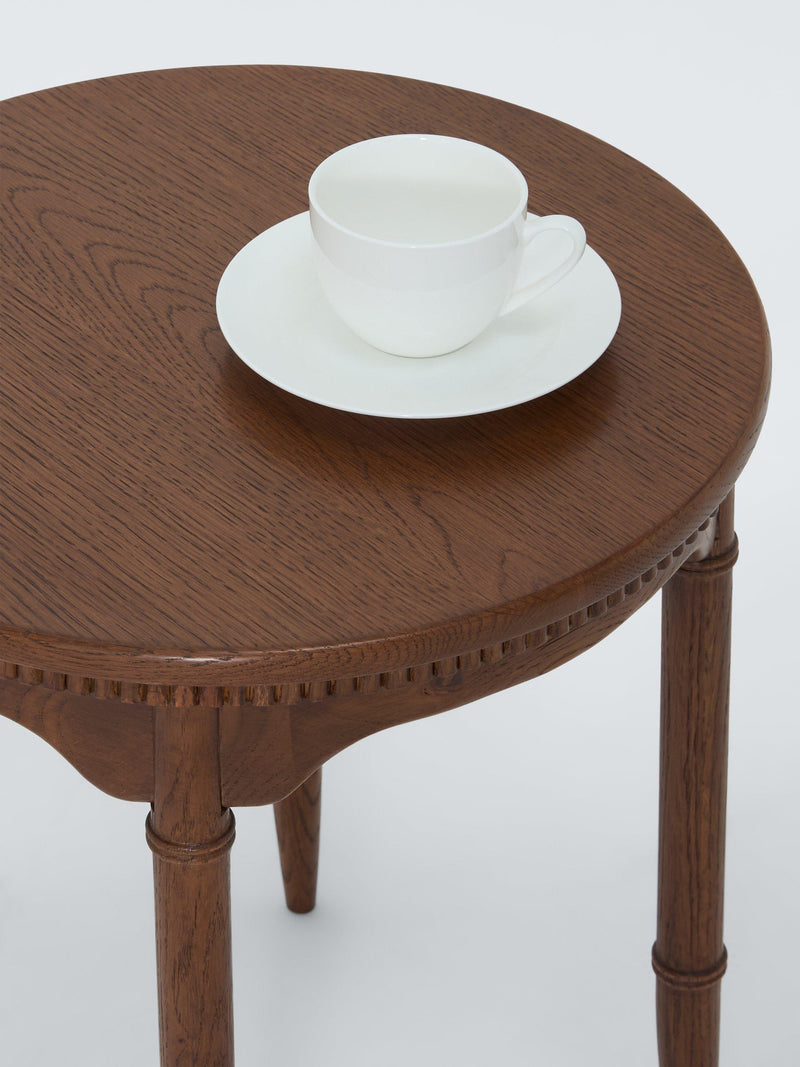 John Lewis Elder side table walnut finish, UK version