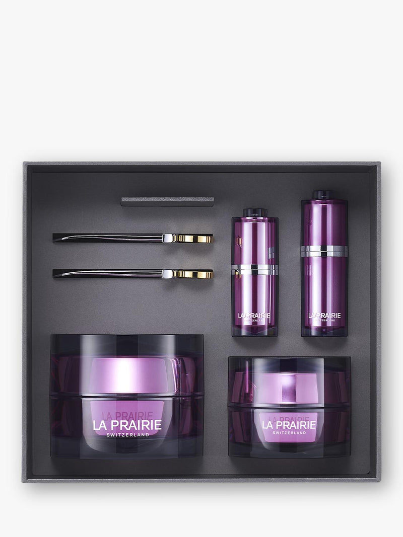 La Prairie Platinum Rare skincare gift set, UK version