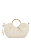CHARLES & KEITH Ciara top handle bag in cream - British product