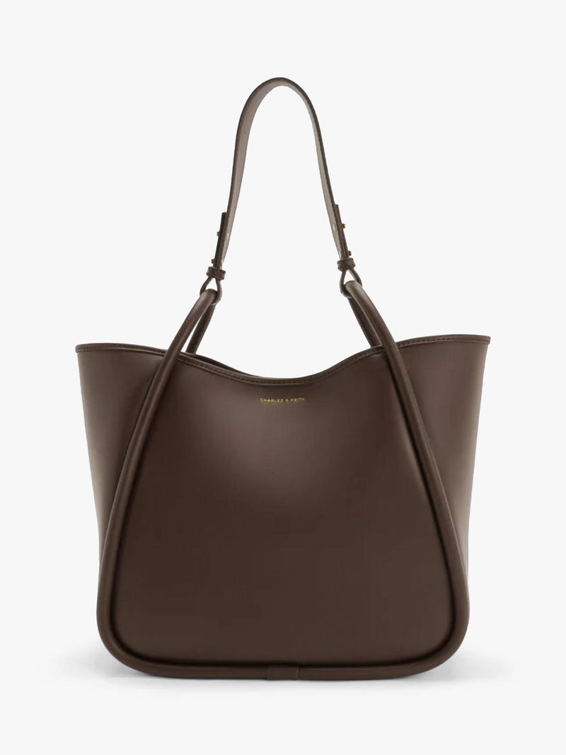 CHARLES & KEITH Lyla slouchy Kunstleder-Tasche - britisches Produkt