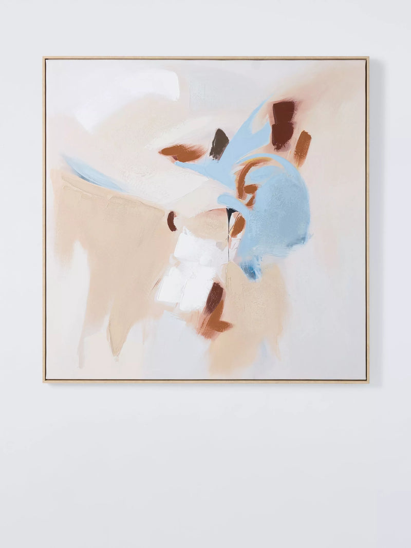 John Lewis Dune abstract canvas print 100x100cm - British product